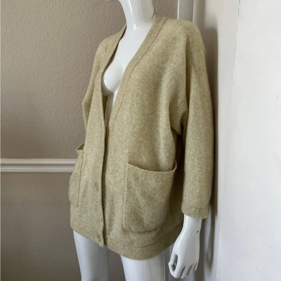 American Vintage Butter Yellow Cardigan - Picture 1 of 5